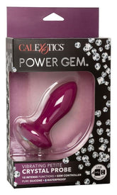 Power Gem Vibrating Petite Crystal Probe Anal Vibrators